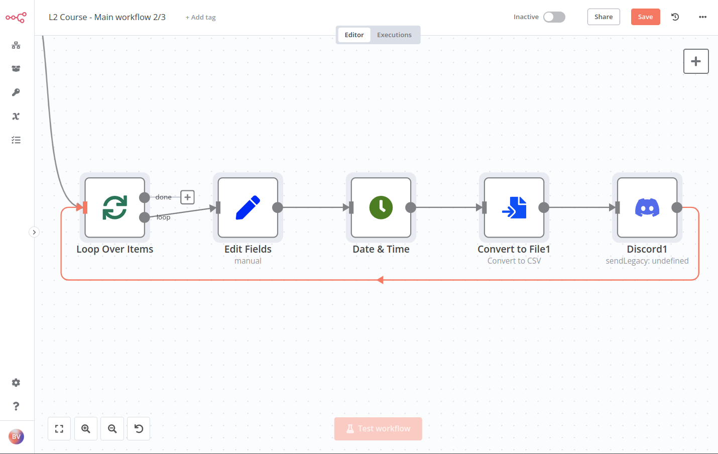 Workflow 3: Generating files for total sales